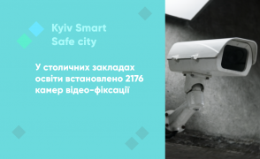 У столичних закладах освіти встановлено 2176 камер відео-фіксації